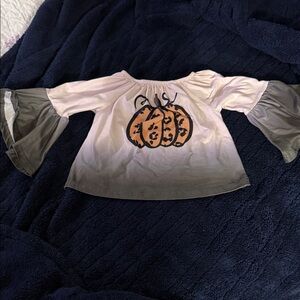 Pumpkin Design Kids Top